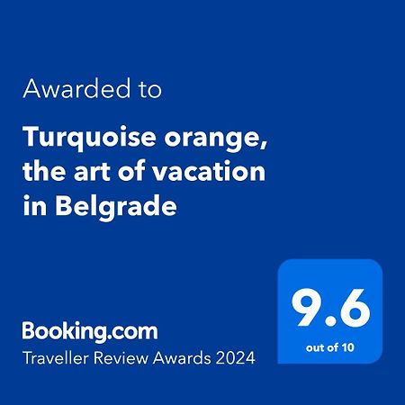 Turquoise Orange, The Art Of Vacation In Belgrade Appartement Buitenkant foto